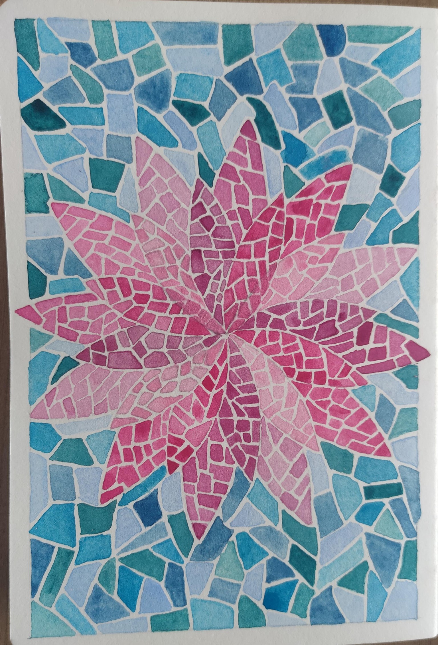 Flower Mosaic - image 1 - student project