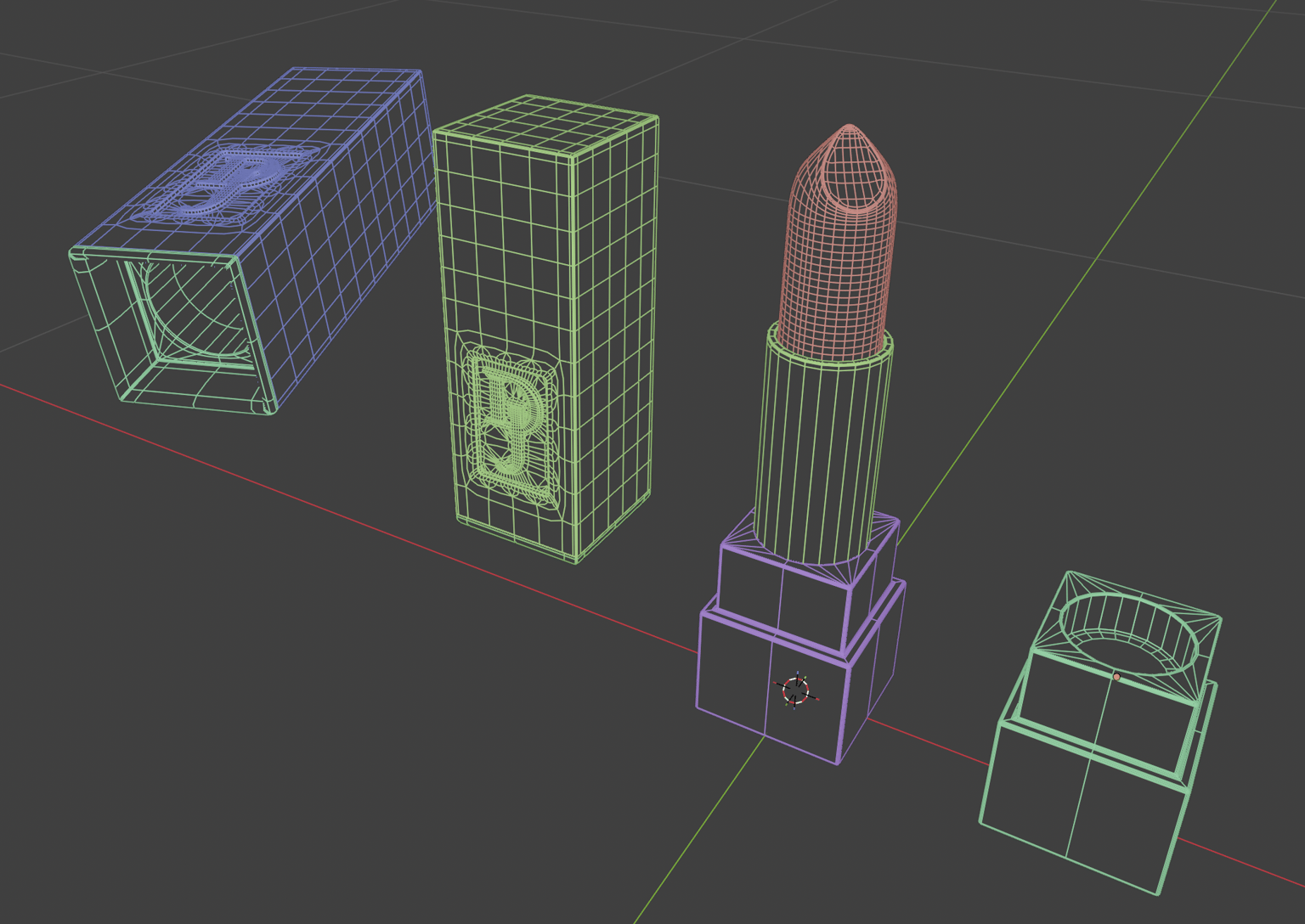 Modeling and lighting Lipstick - image 2 - student project