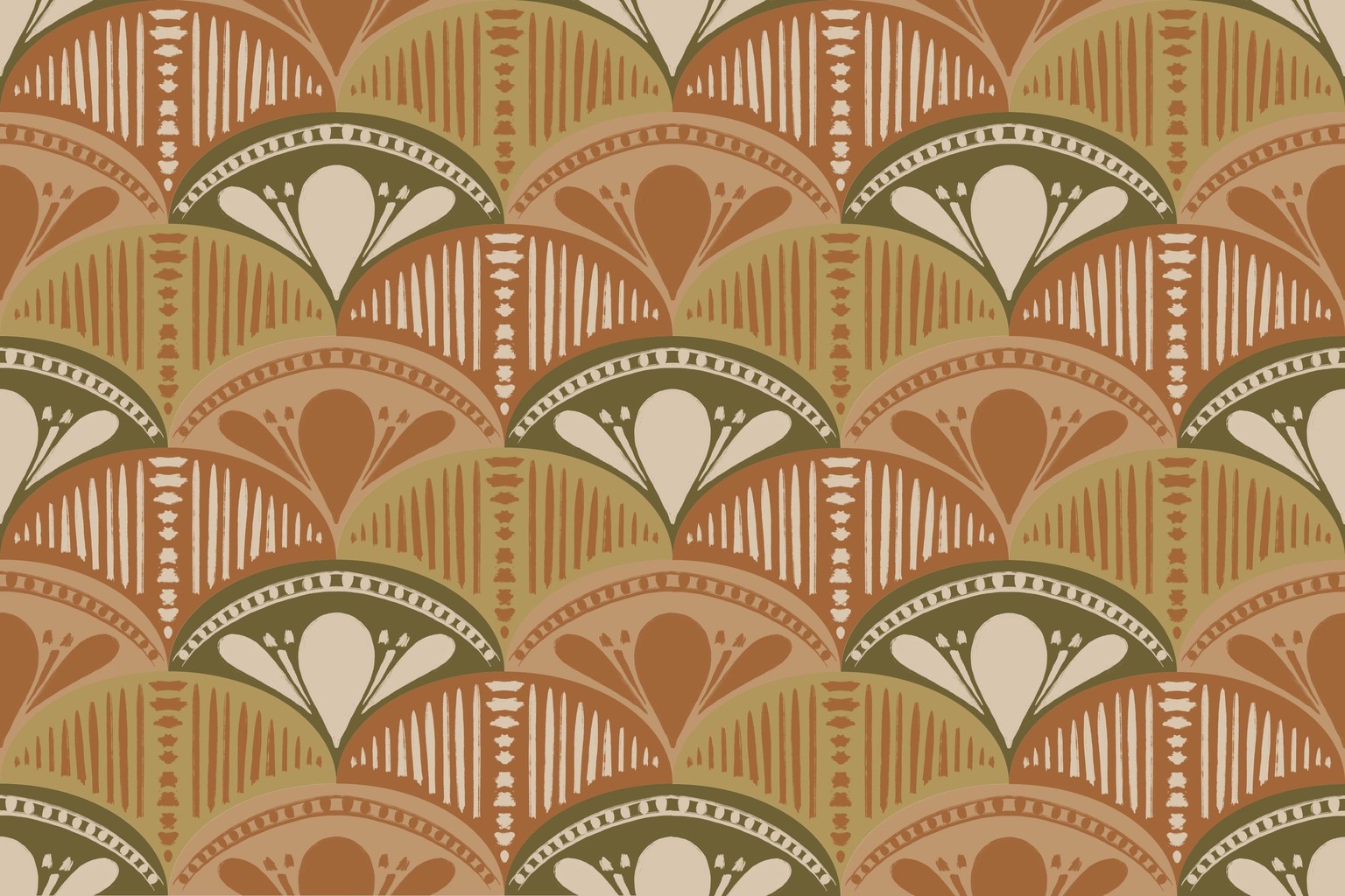 Scallop Pattern - 4 motifs - image 1 - student project