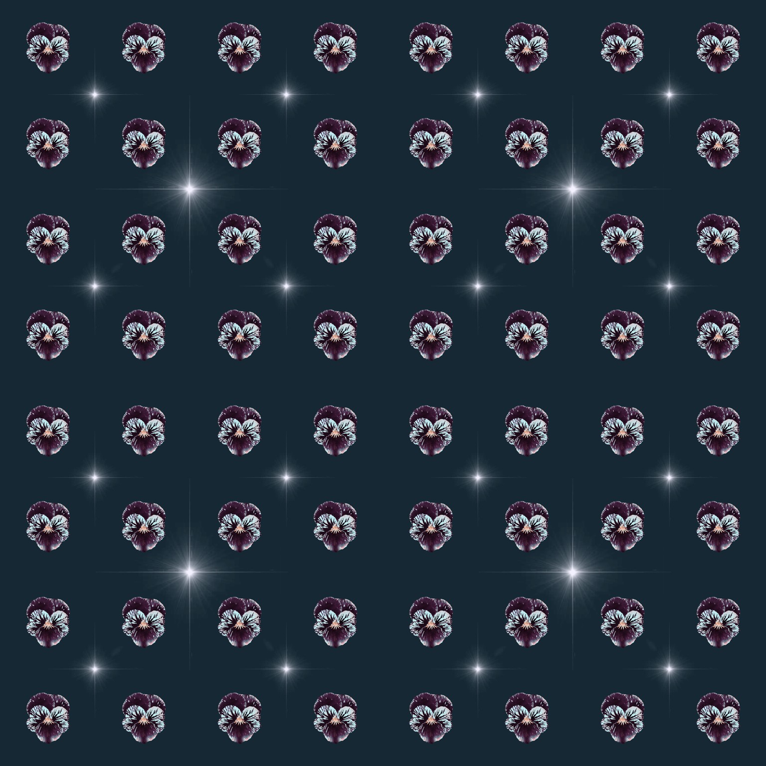 Pansy Pattern - image 1 - student project