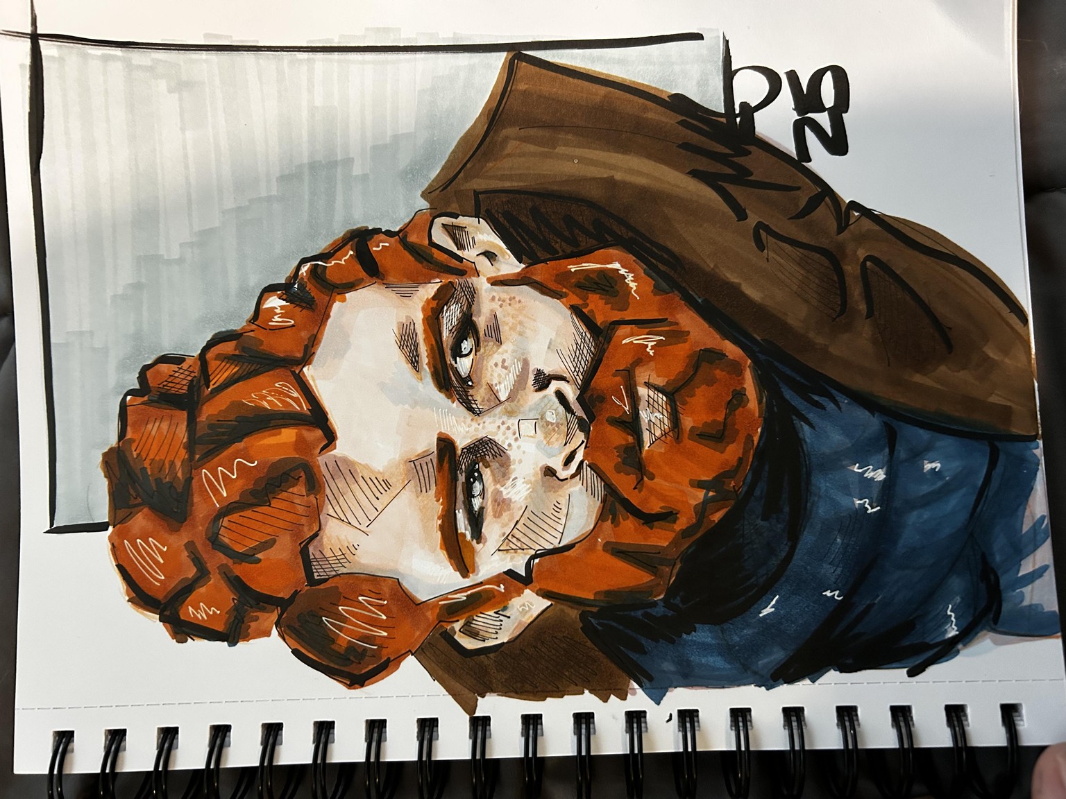 Expressive portrait - image 1 - student project