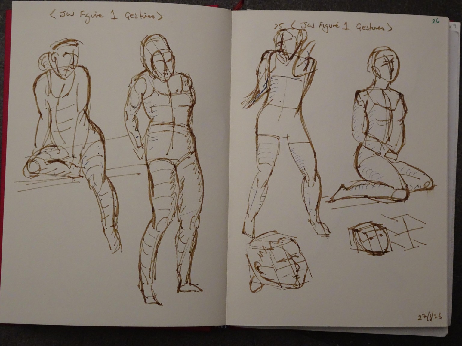 Figure Drawing 1 - gestures - image 2 - student project