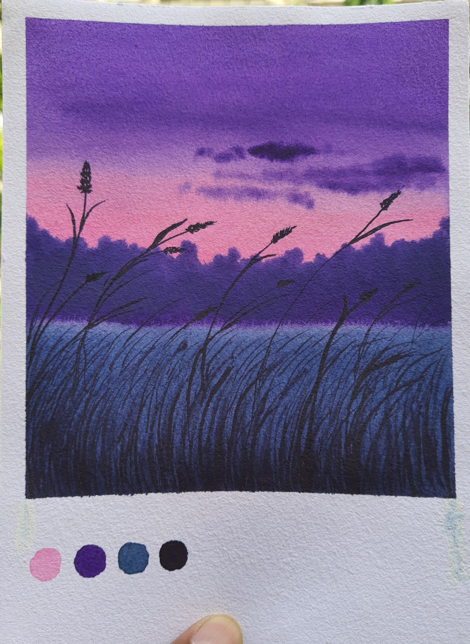 30 Days of Mini Watercolor Landscapes. .. !!! - image 10 - student project