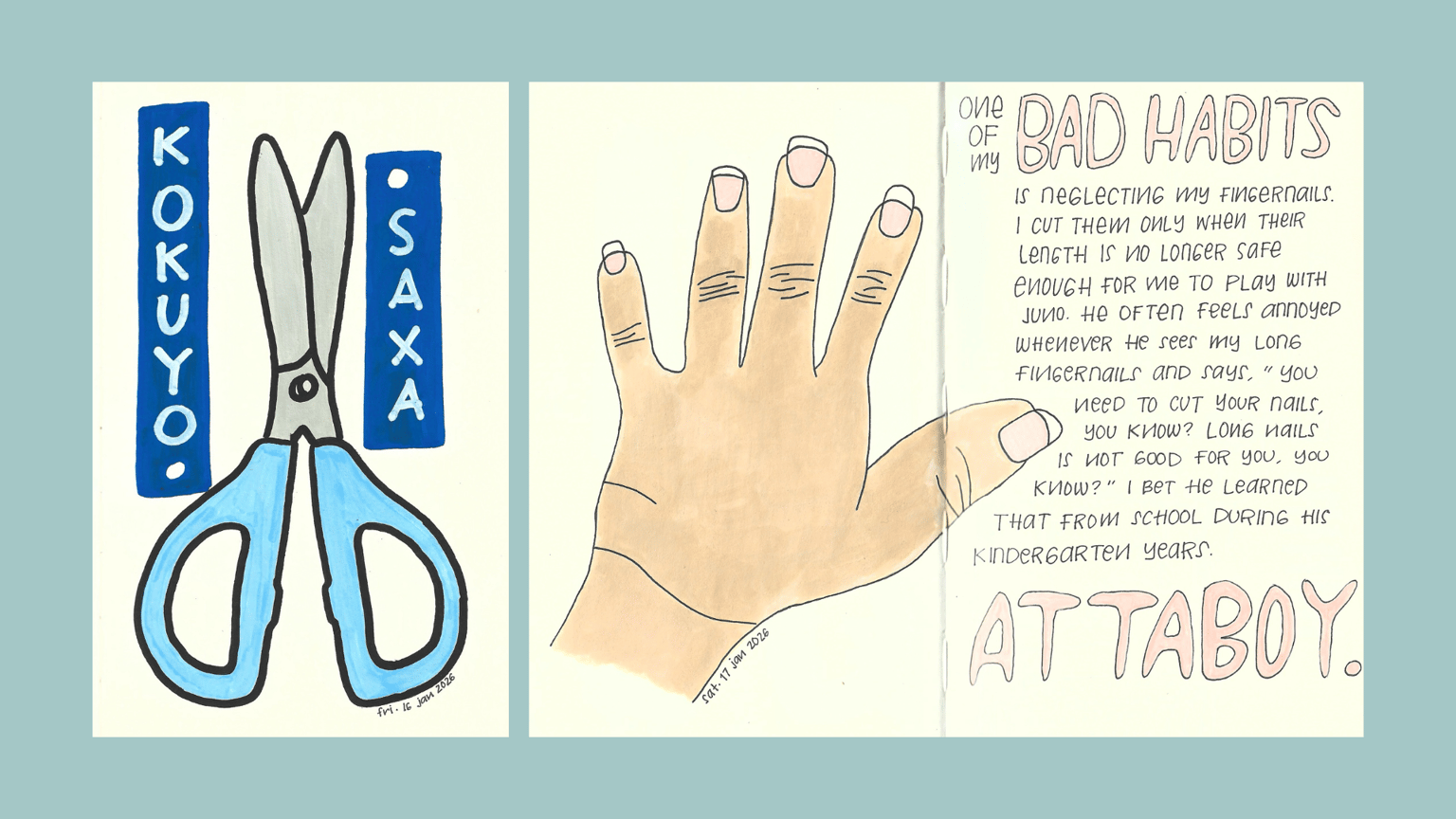 28 days of illustrated journaling - image 9 - student project