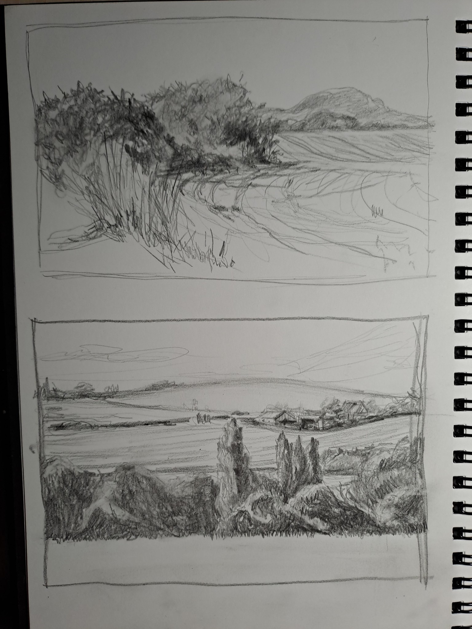 10 days of landscape sketching - image 7 - student project