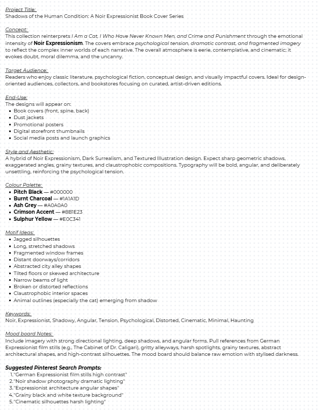 Book Cover Design Brief with AI Assistant - image 1 - student project
