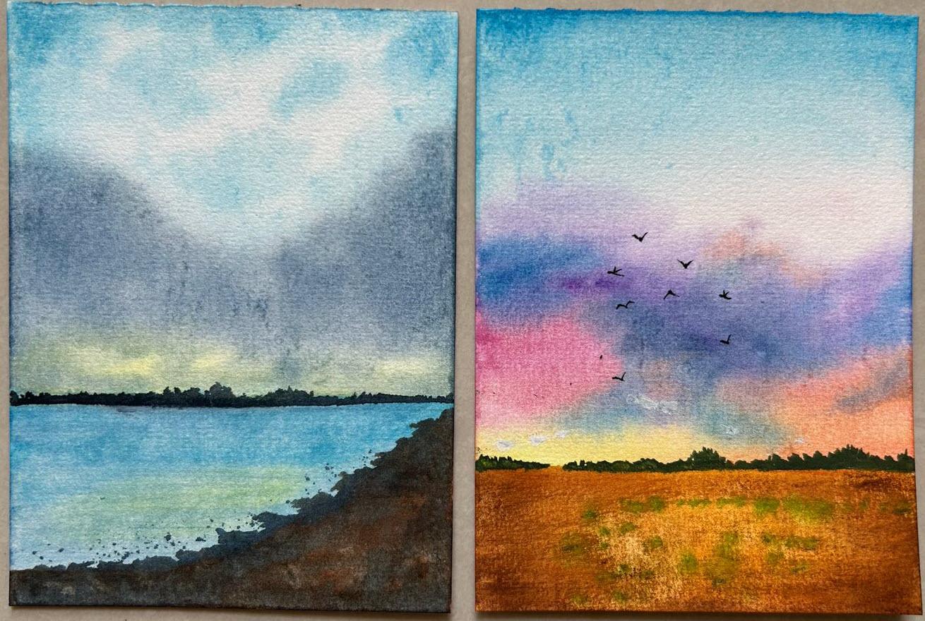 30 days of unwinding with watercolor challenge - image 2 - student project