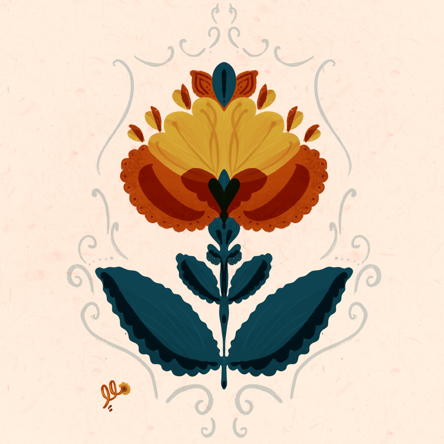 Illustration on procreate using multiply mode like a pro - image 1 - student project