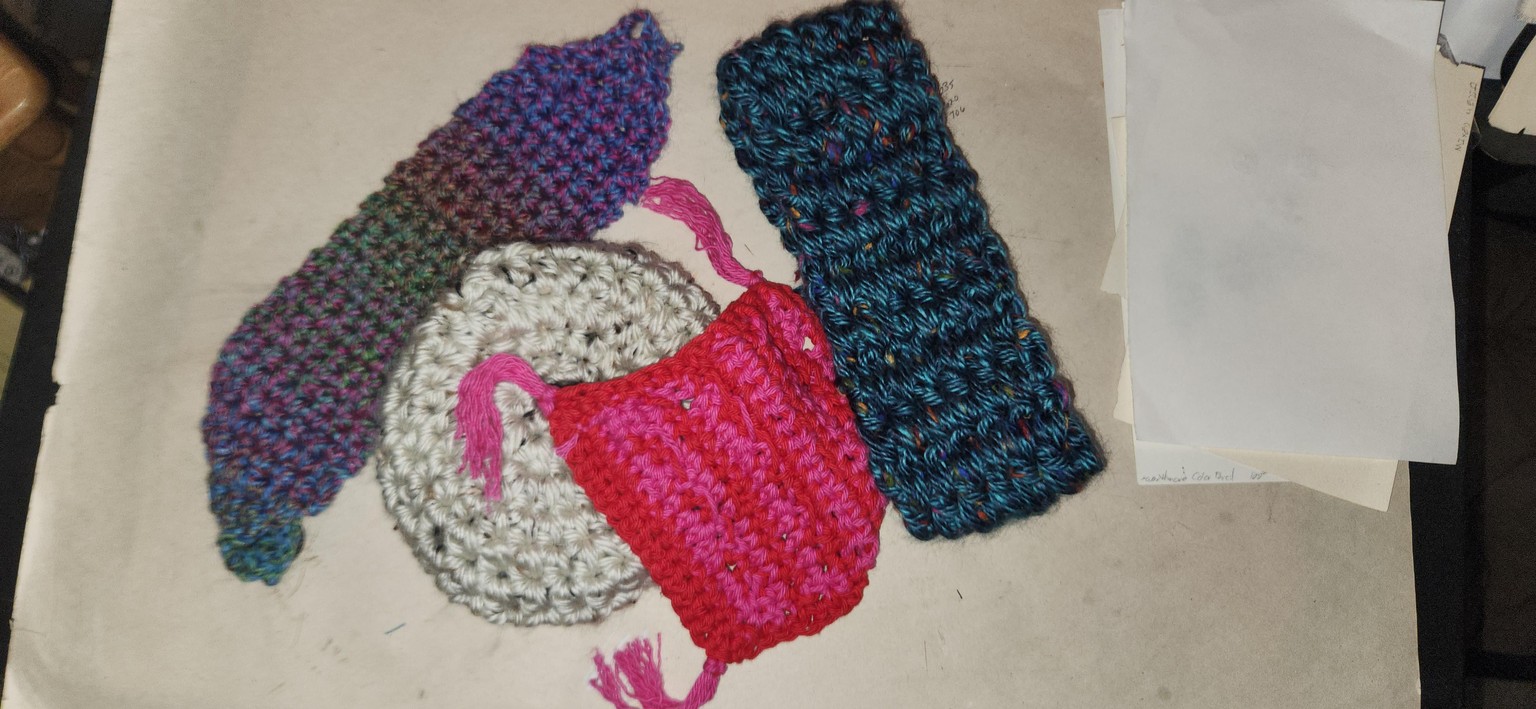 First crochet projects - image 1 - student project