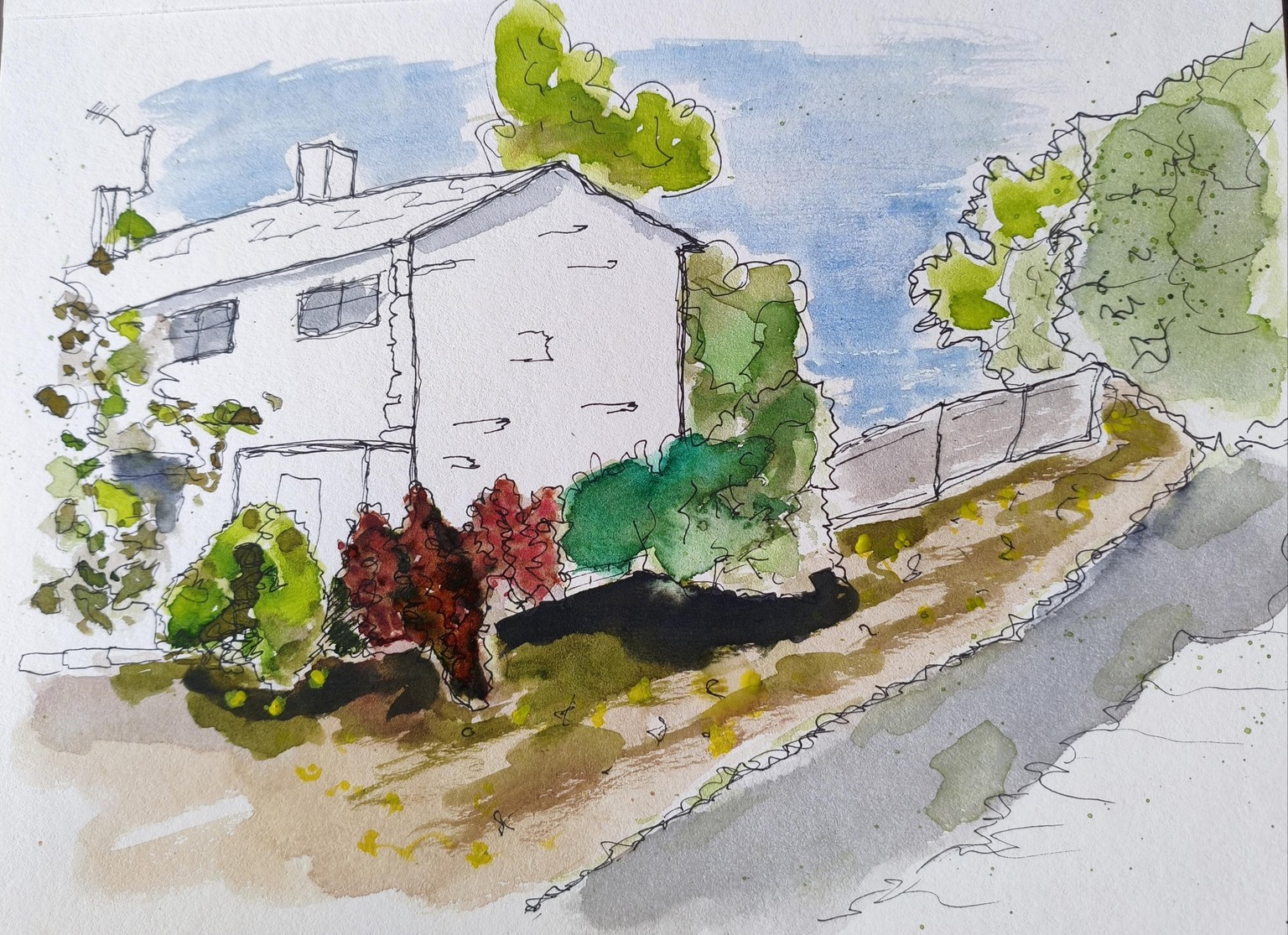 House and Trees - image 1 - student project