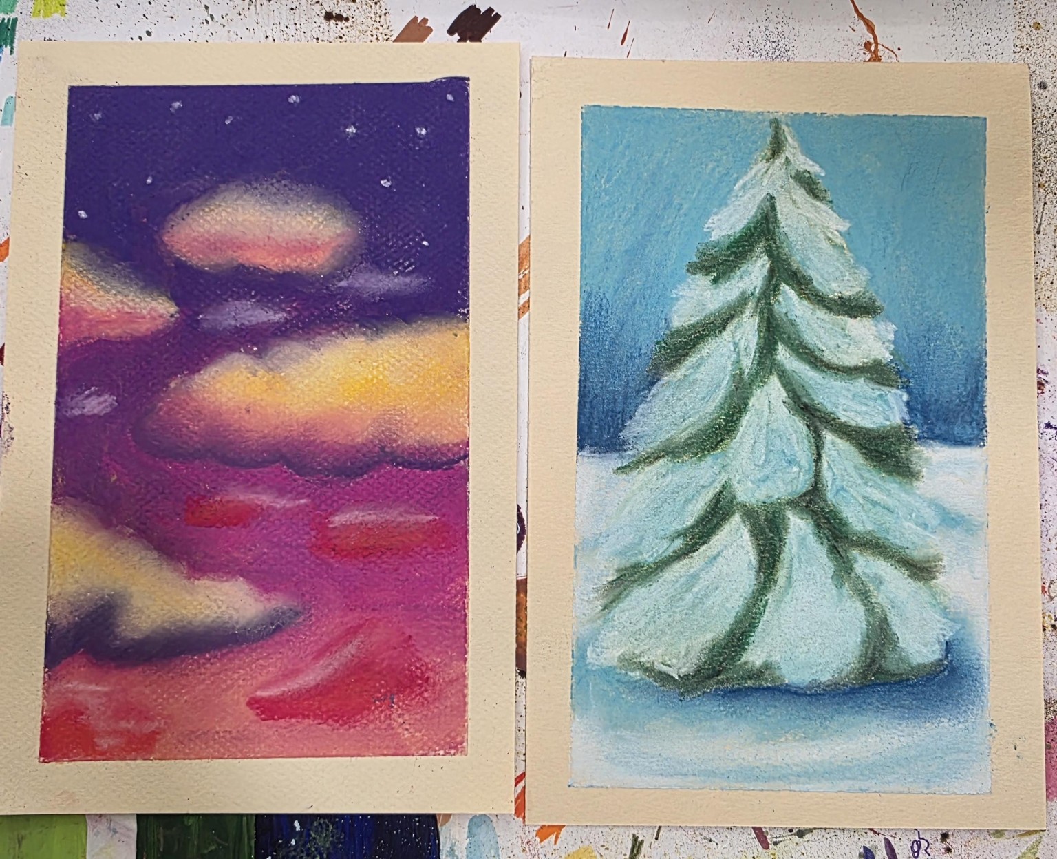 Soft Pastel Class Project - image 1 - student project