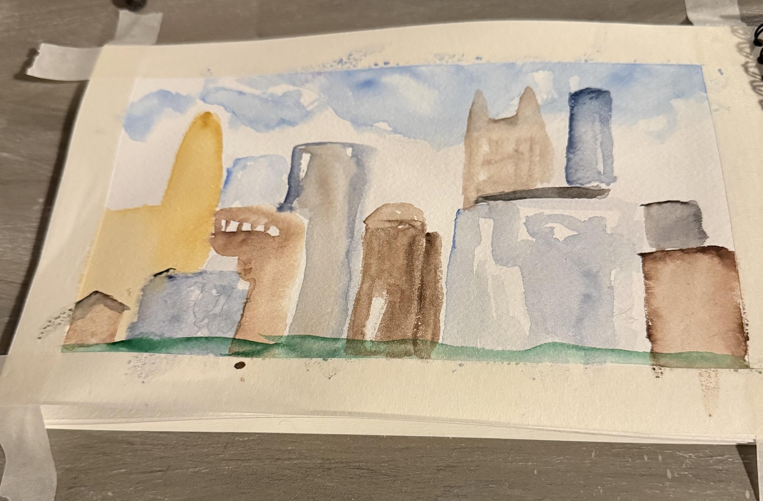 Columbus, OH cityscape - image 2 - student project