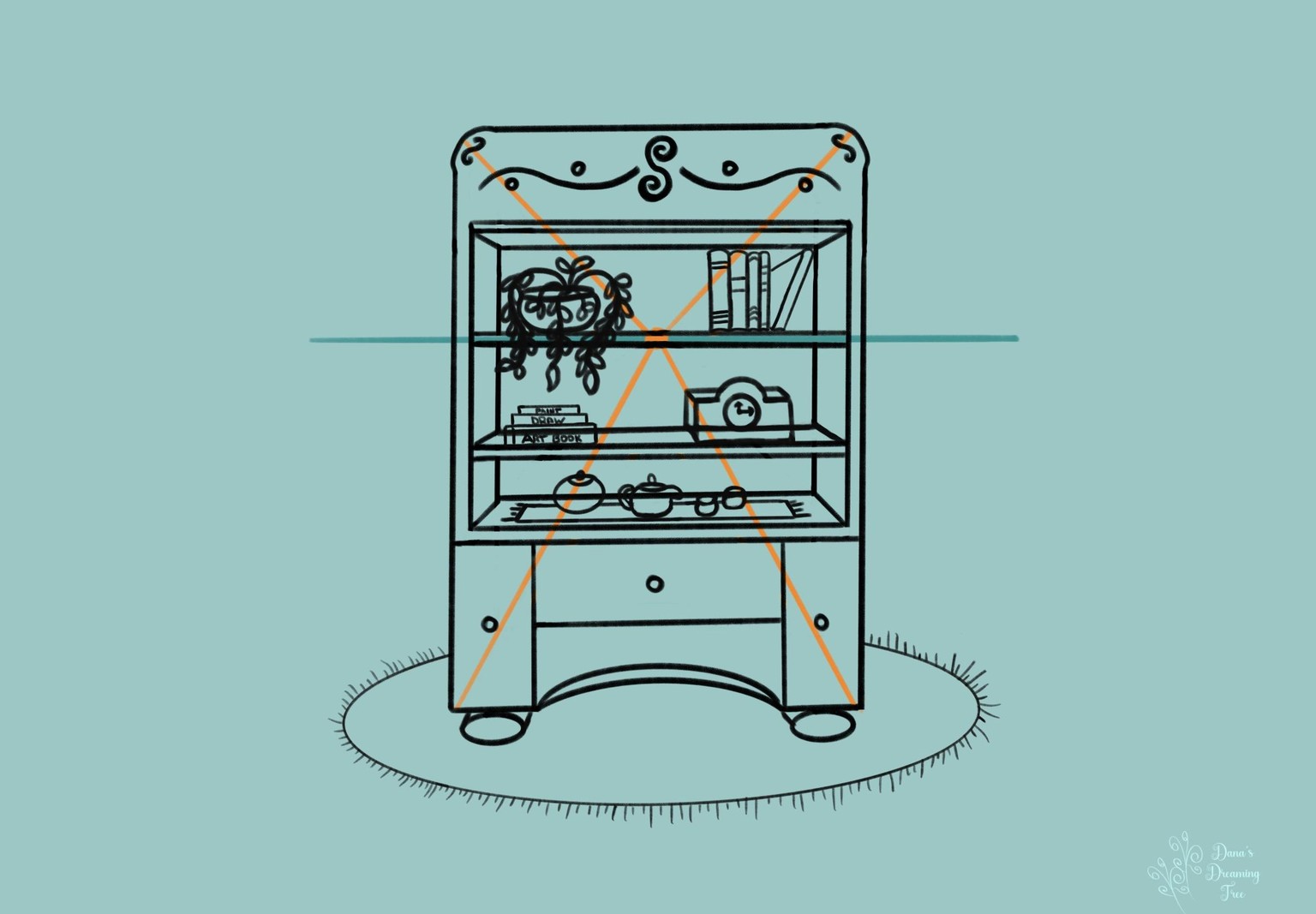 Sunny Room, Bookcase and Happy Street - image 10 - student project