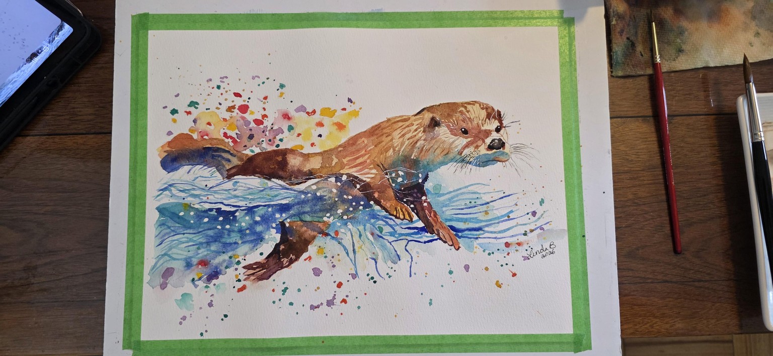 Playful Otter - image 1 - student project