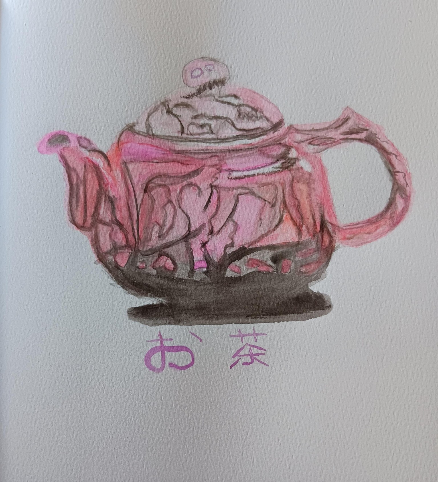 A few Japanese Teapots and a couple of cups. - image 3 - student project
