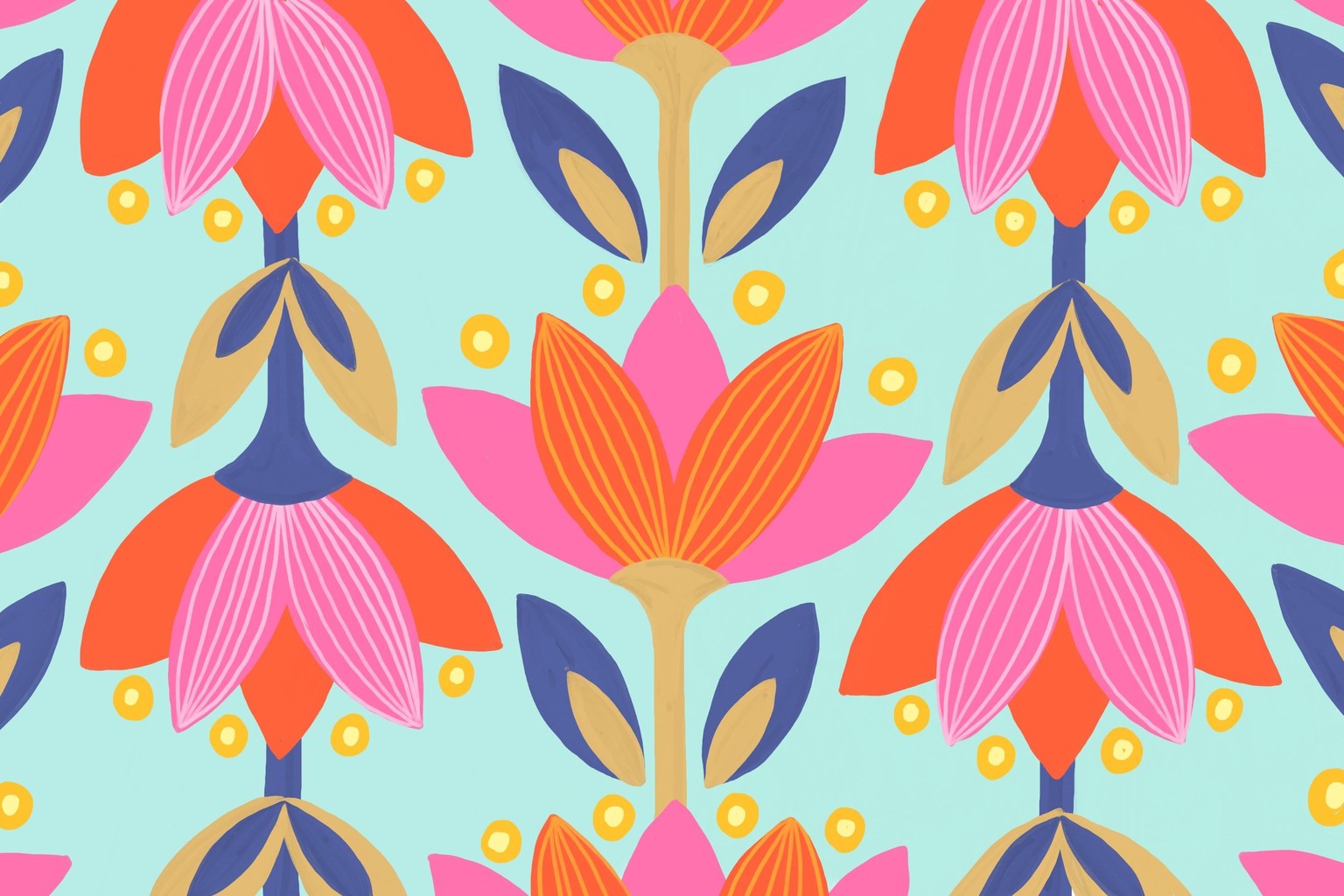 14 Acrylic Marker Florals - image 6 - student project