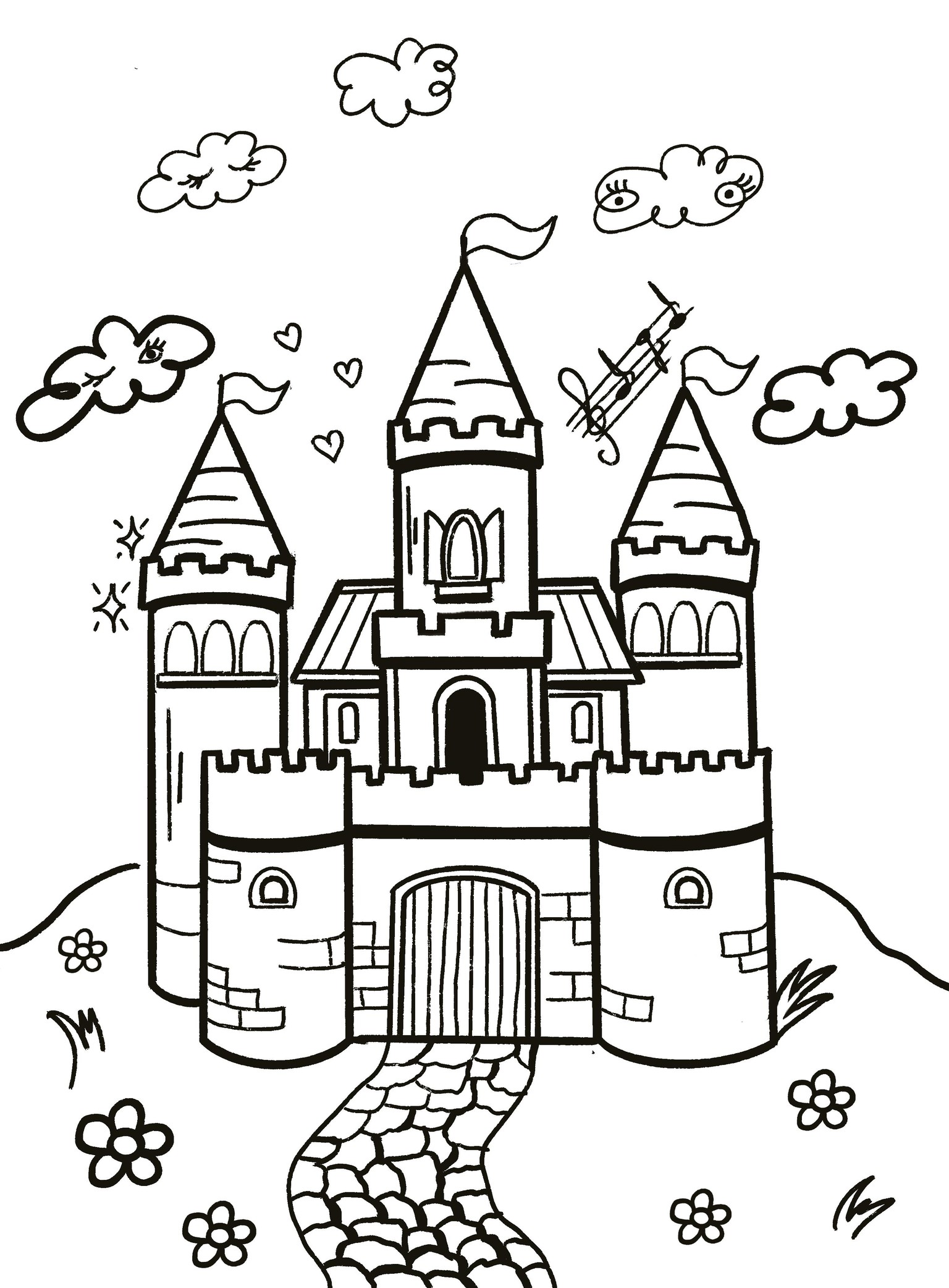 My colouring castle 🏰 - image 1 - student project