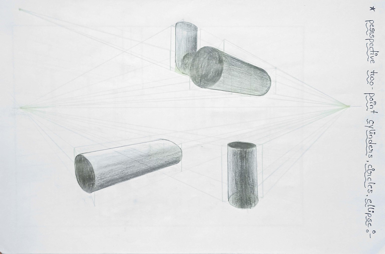 Drawing in perspective - image 8 - student project