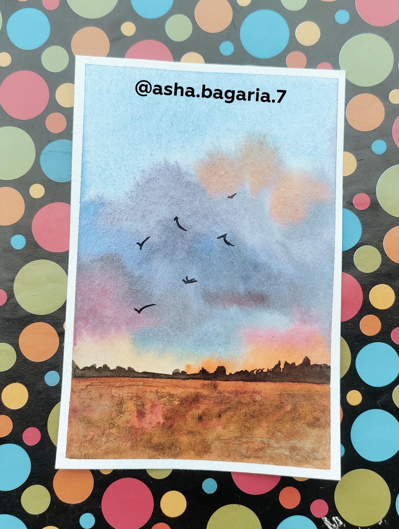 50 dayz of water color painting habit - image 2 - student project