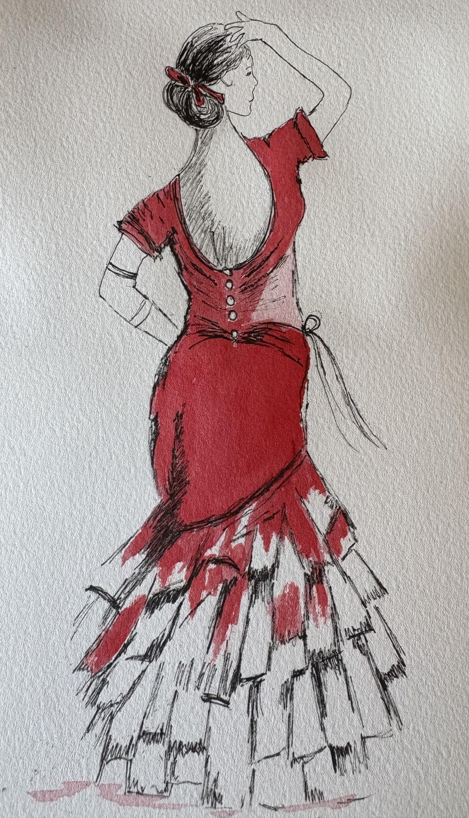 Lady in Red - image 1 - student project
