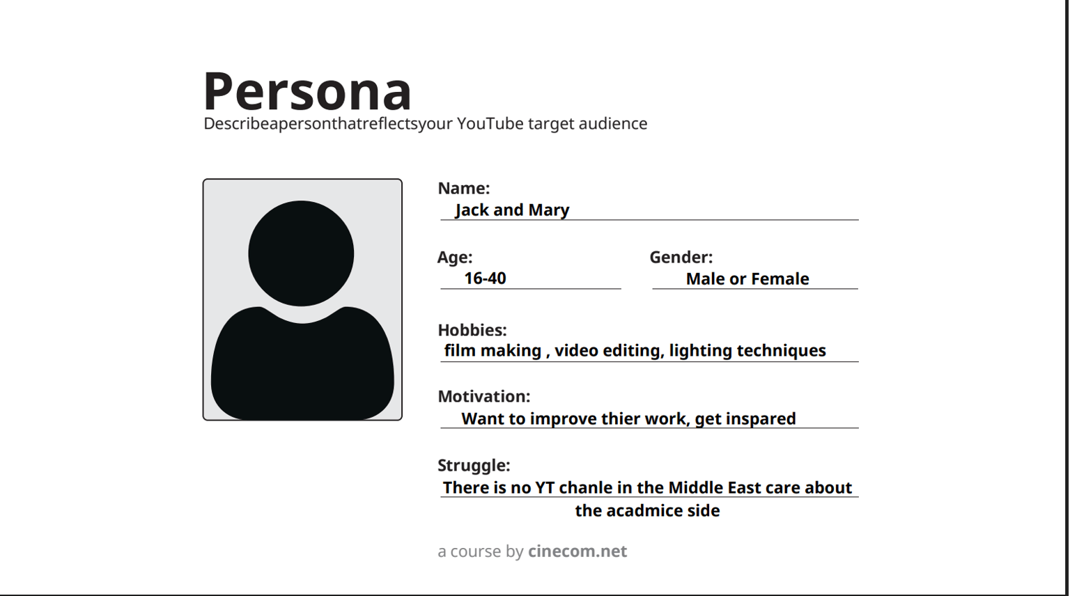 Persona - image 1 - student project