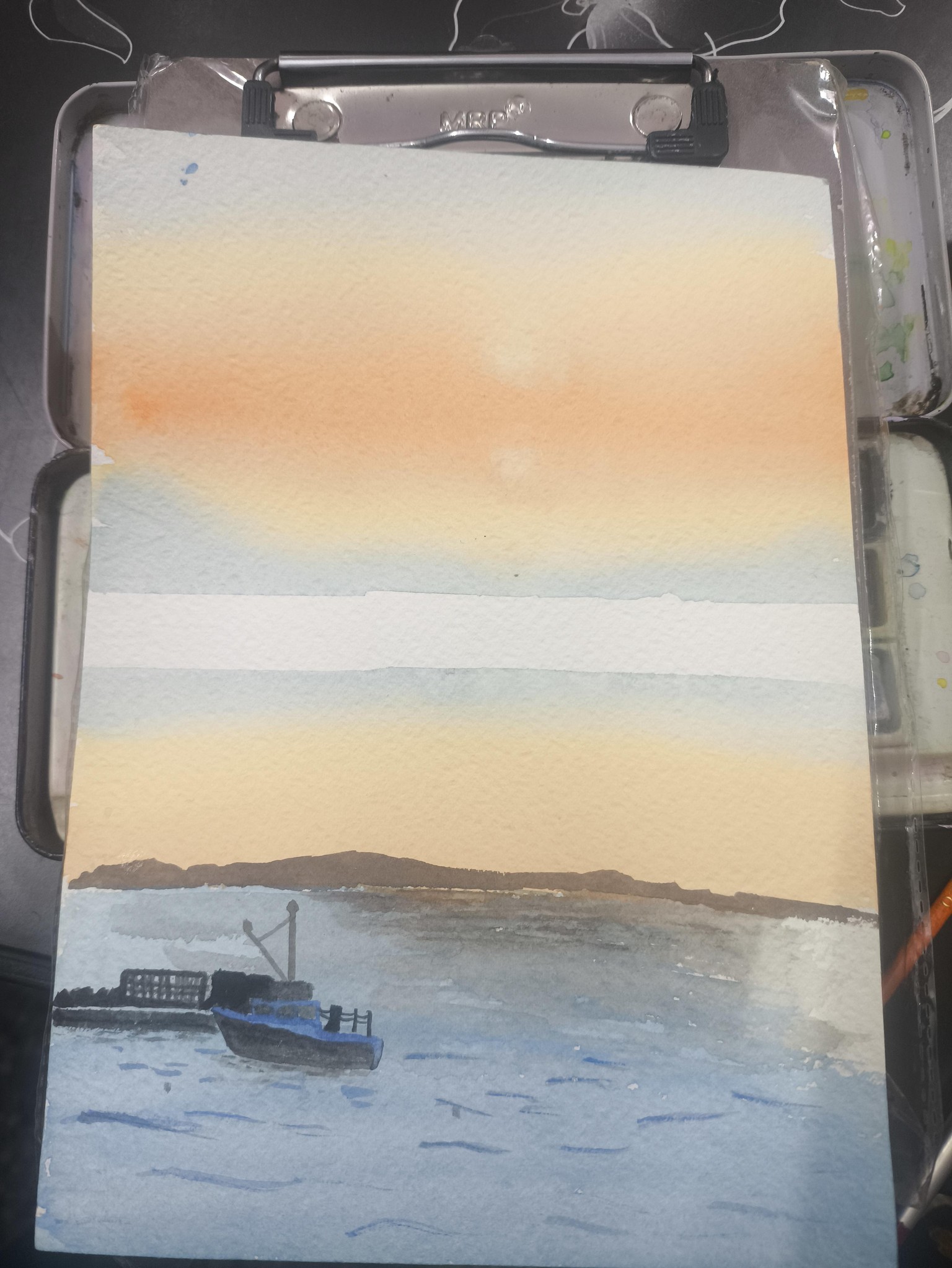 Watercolor washes - image 4 - student project