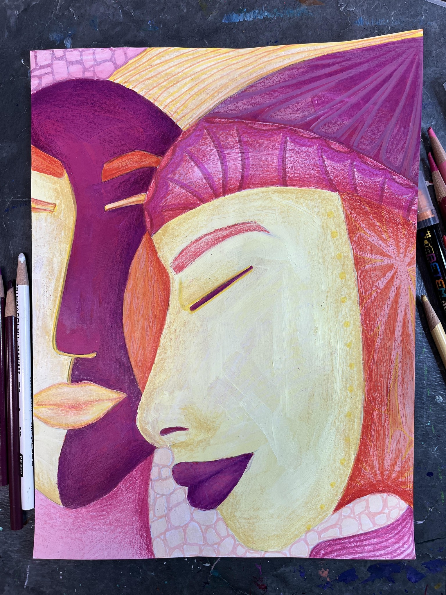 Stylized Portraits - image 2 - student project