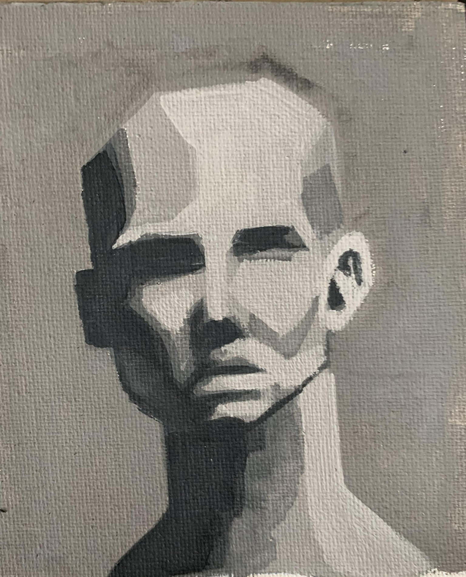 Understanding & Painting the Head 1-7 - image 7 - student project