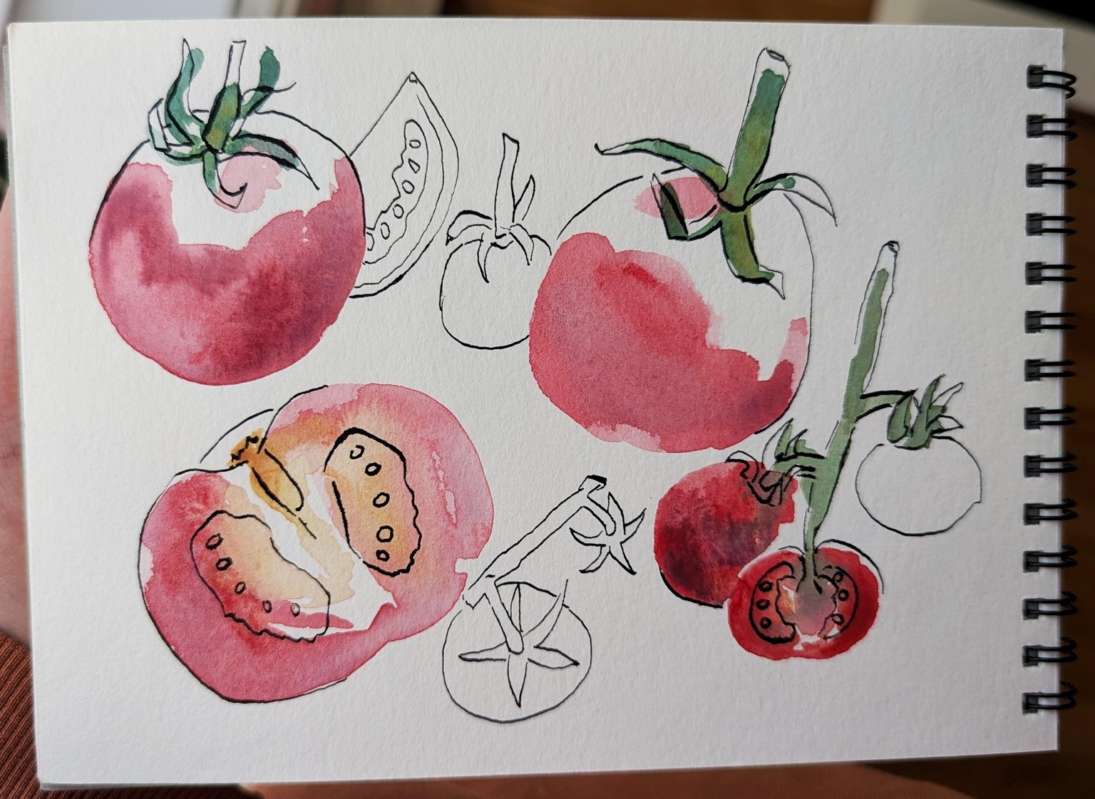Ink and Watercolour - image 1 - student project