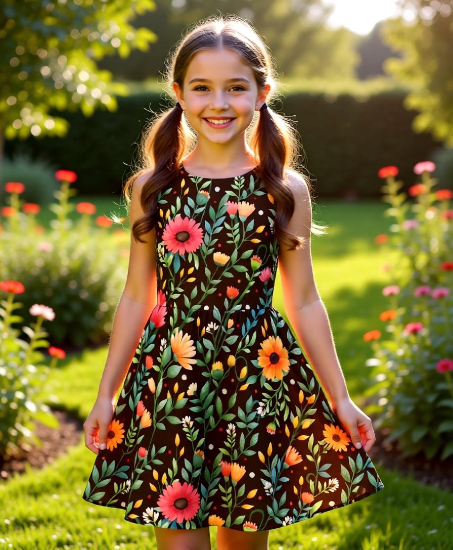 Summer Folk Floral - image 2 - student project