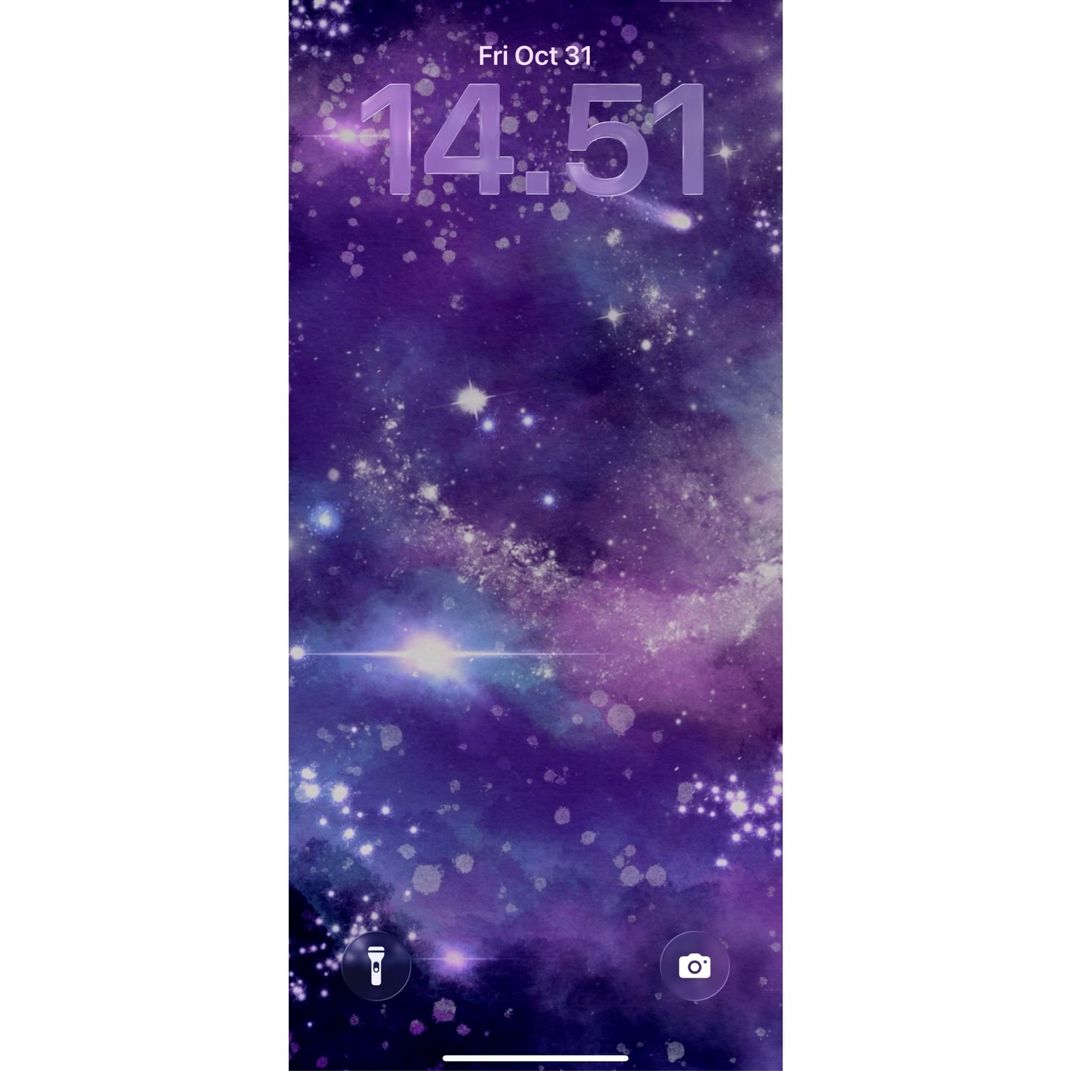 Painting a Galaxy-Making an iPhone Wallpaper - image 3 - student project