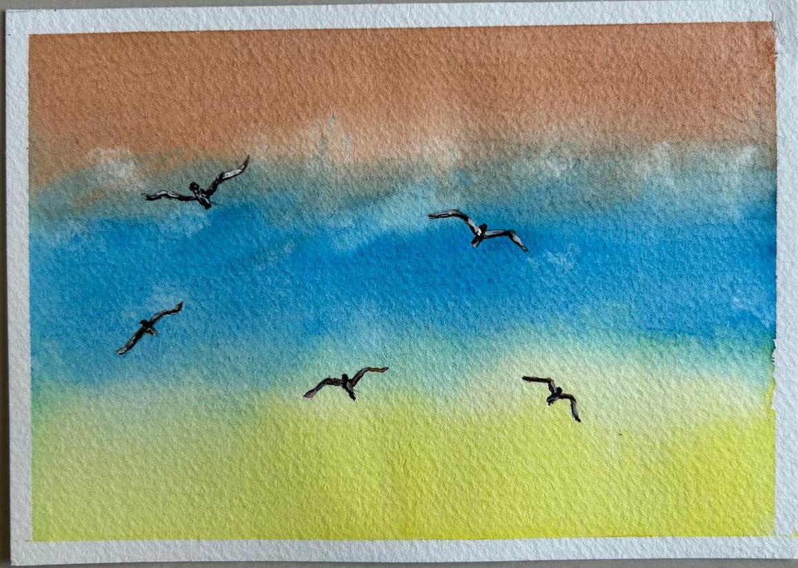 Watercolor Wash Techniques - image 2 - student project