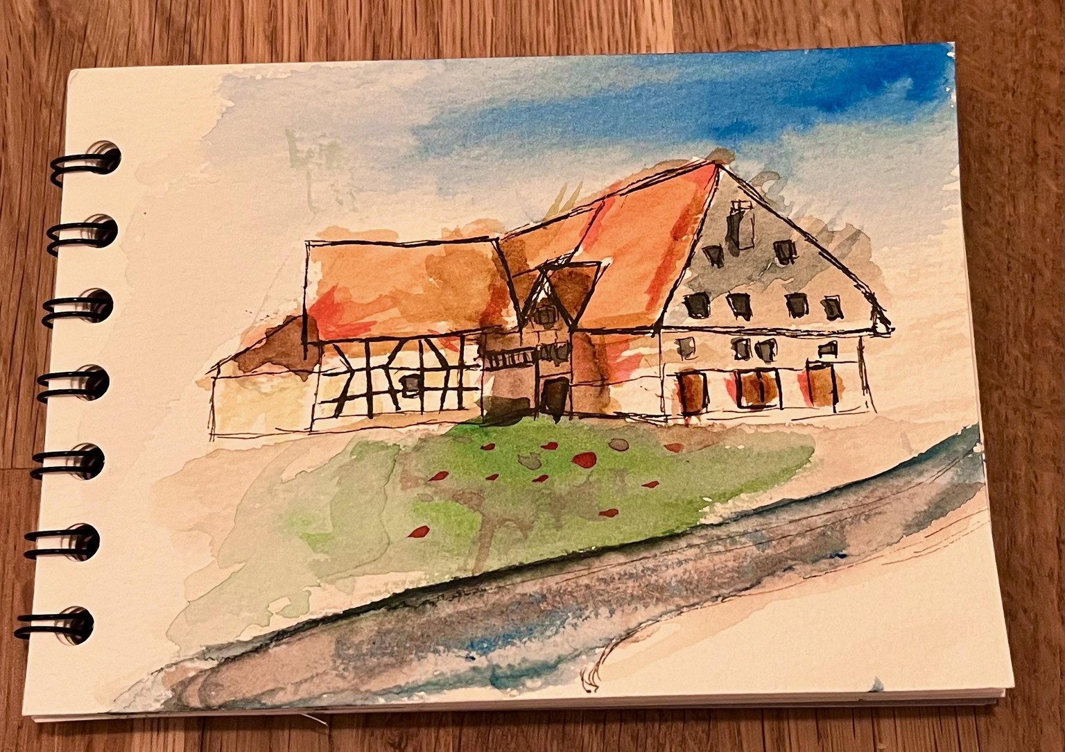My very first urban sketch - image 1 - student project