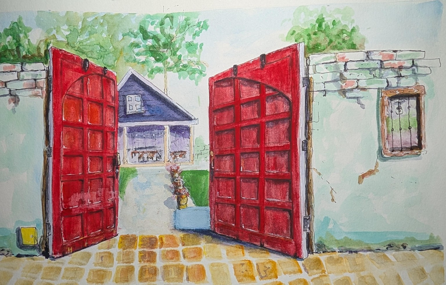 Lively and Colorful Doors with Amy - image 2 - student project