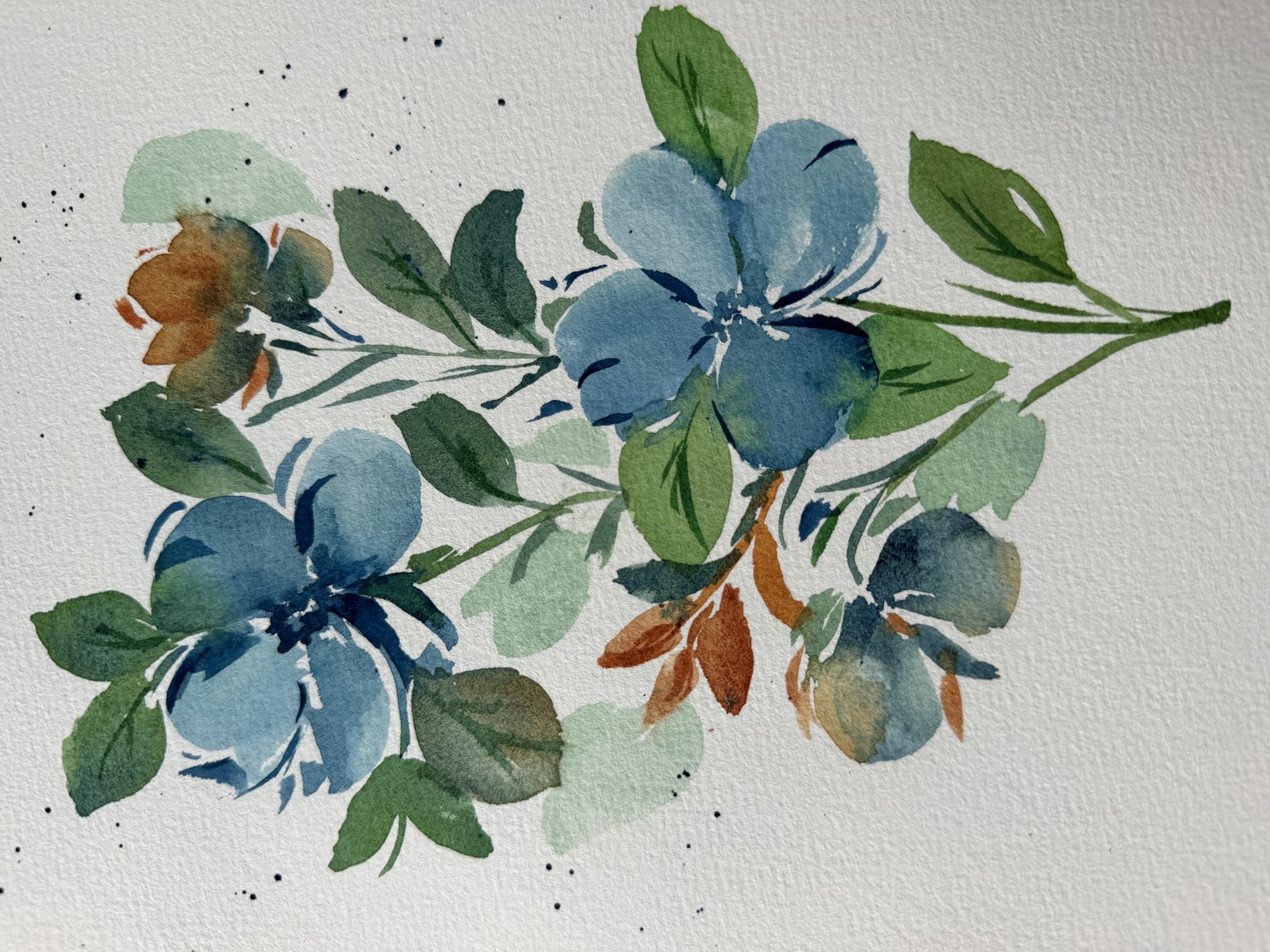 Loose Florals Practice - image 1 - student project