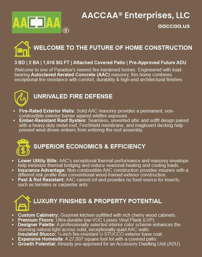 AACCAA Sales Flyer - image 1 - student project