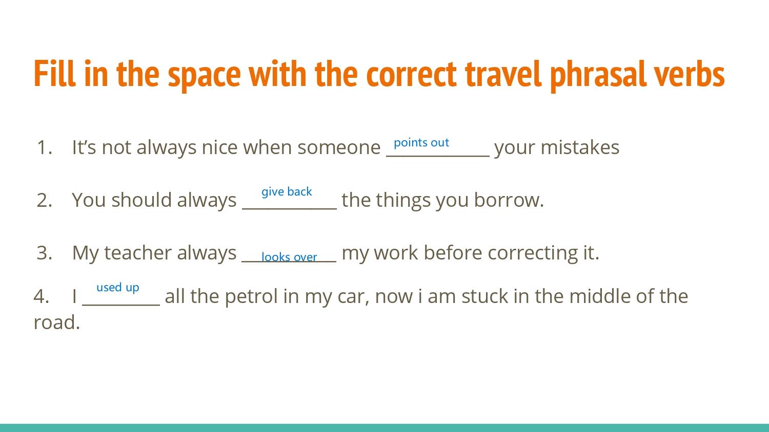 Common phrasal verbs - image 20 - student project