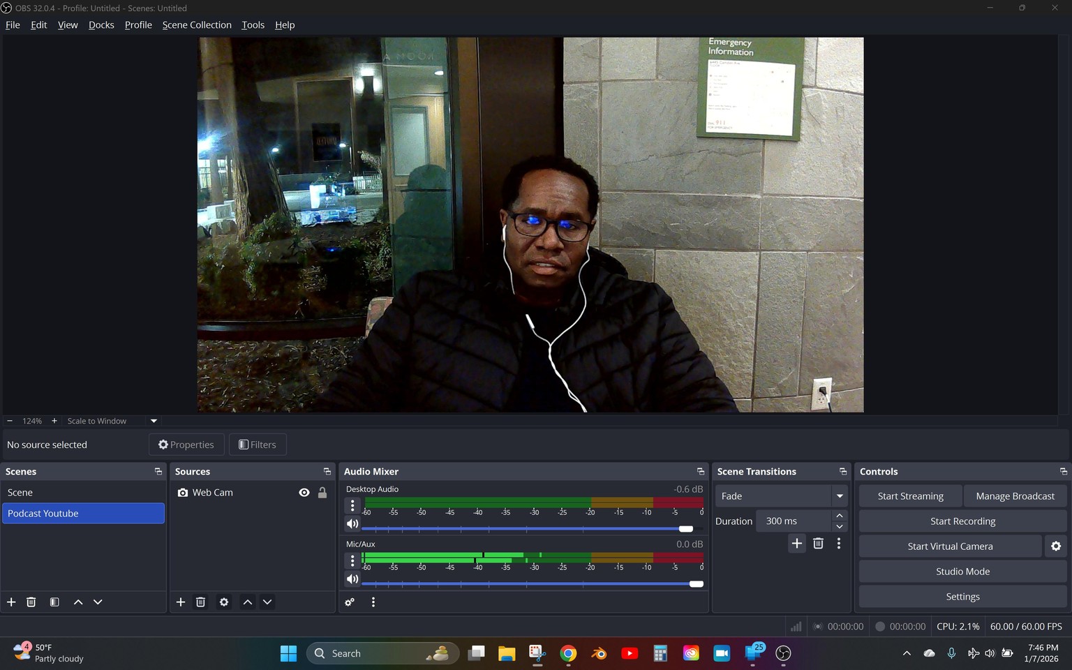 OBS interface - image 1 - student project
