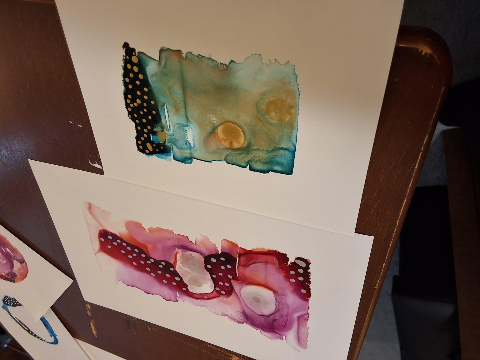 Acrylic Inks on mineral paper! - image 1 - student project