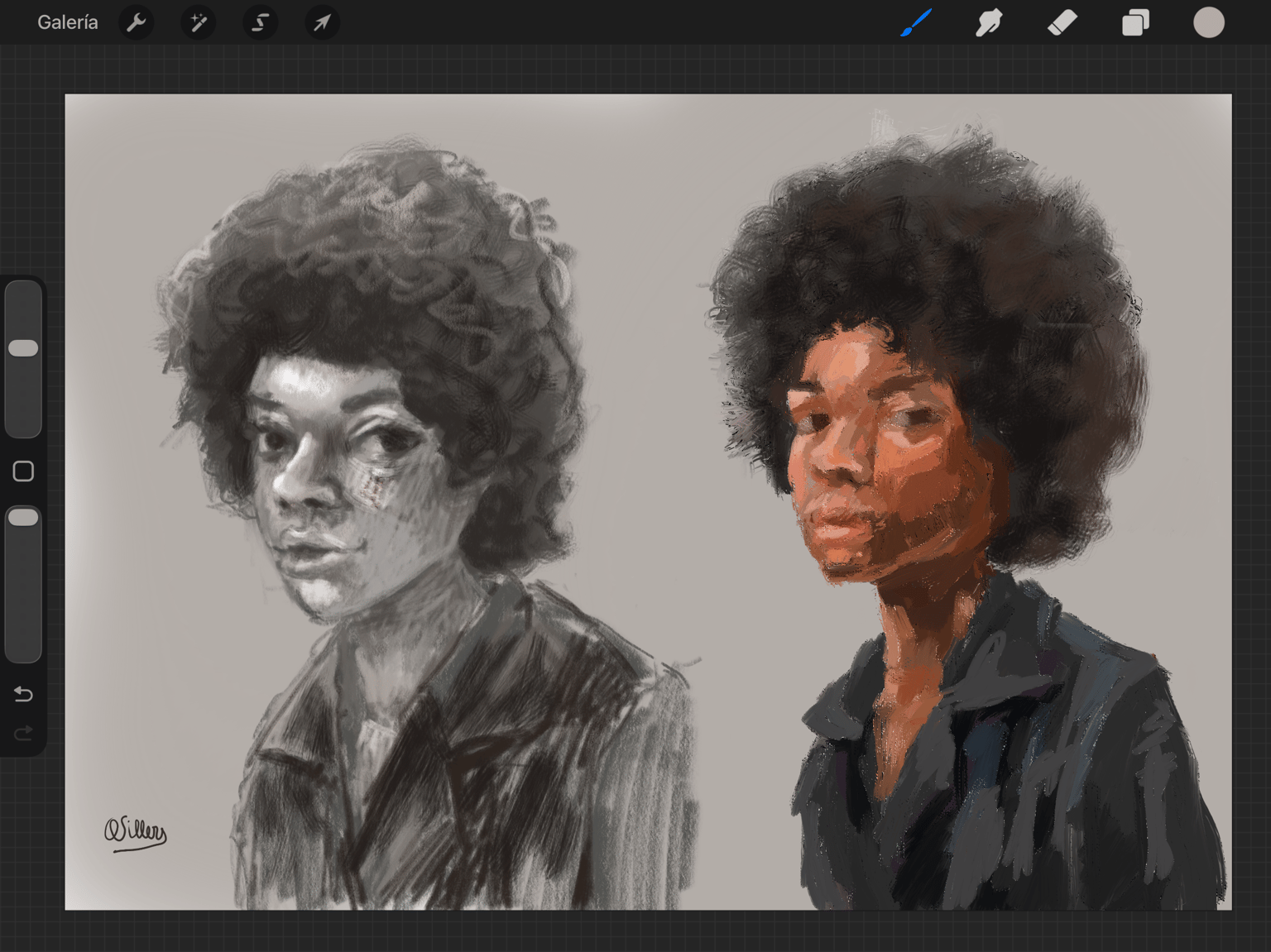 My two portraits - image 3 - student project