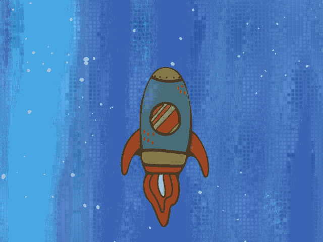 Cohete en espacio/Rocket In Space - image 1 - student project