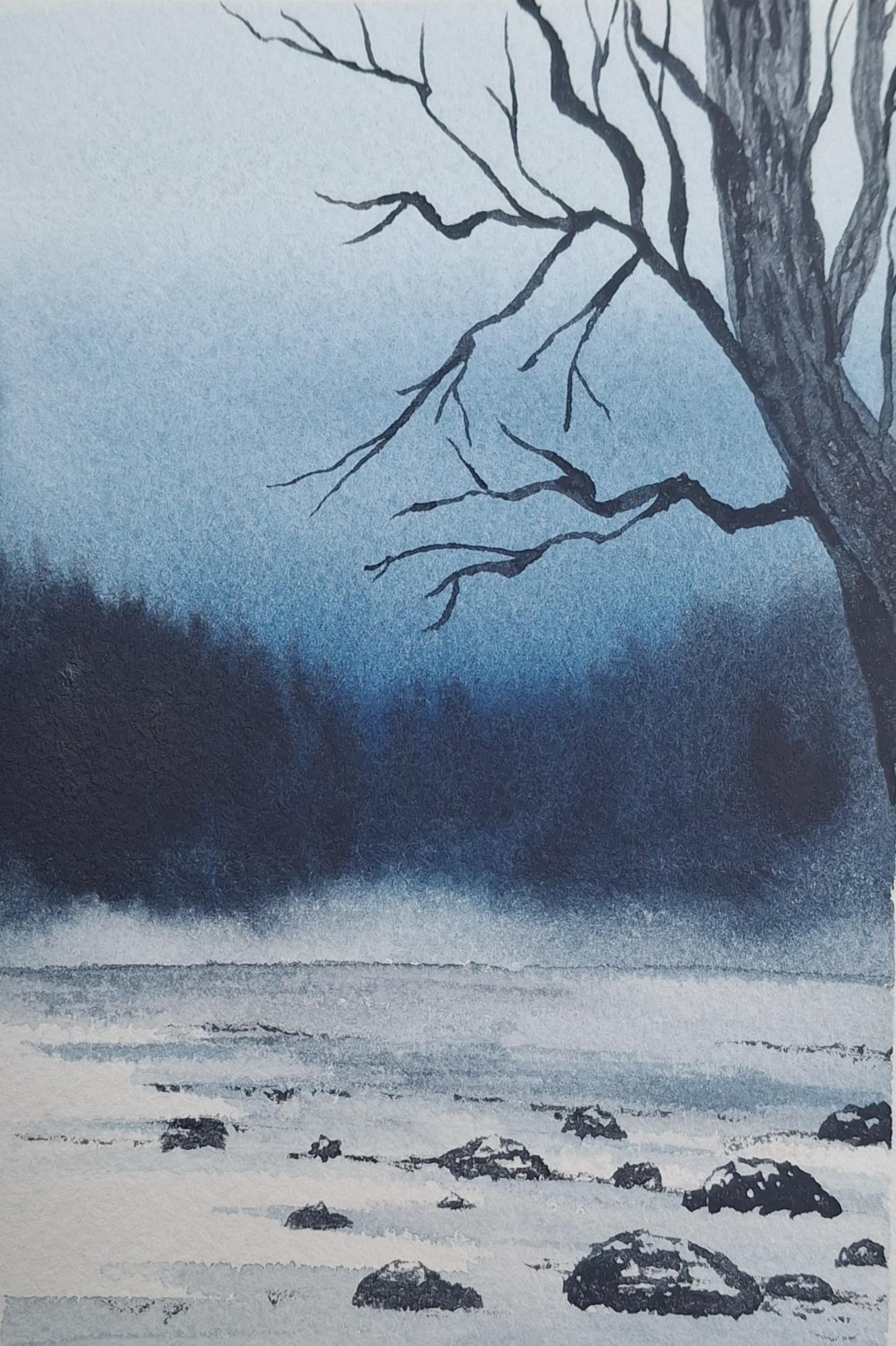 30 Winter Landscapes - image 24 - student project
