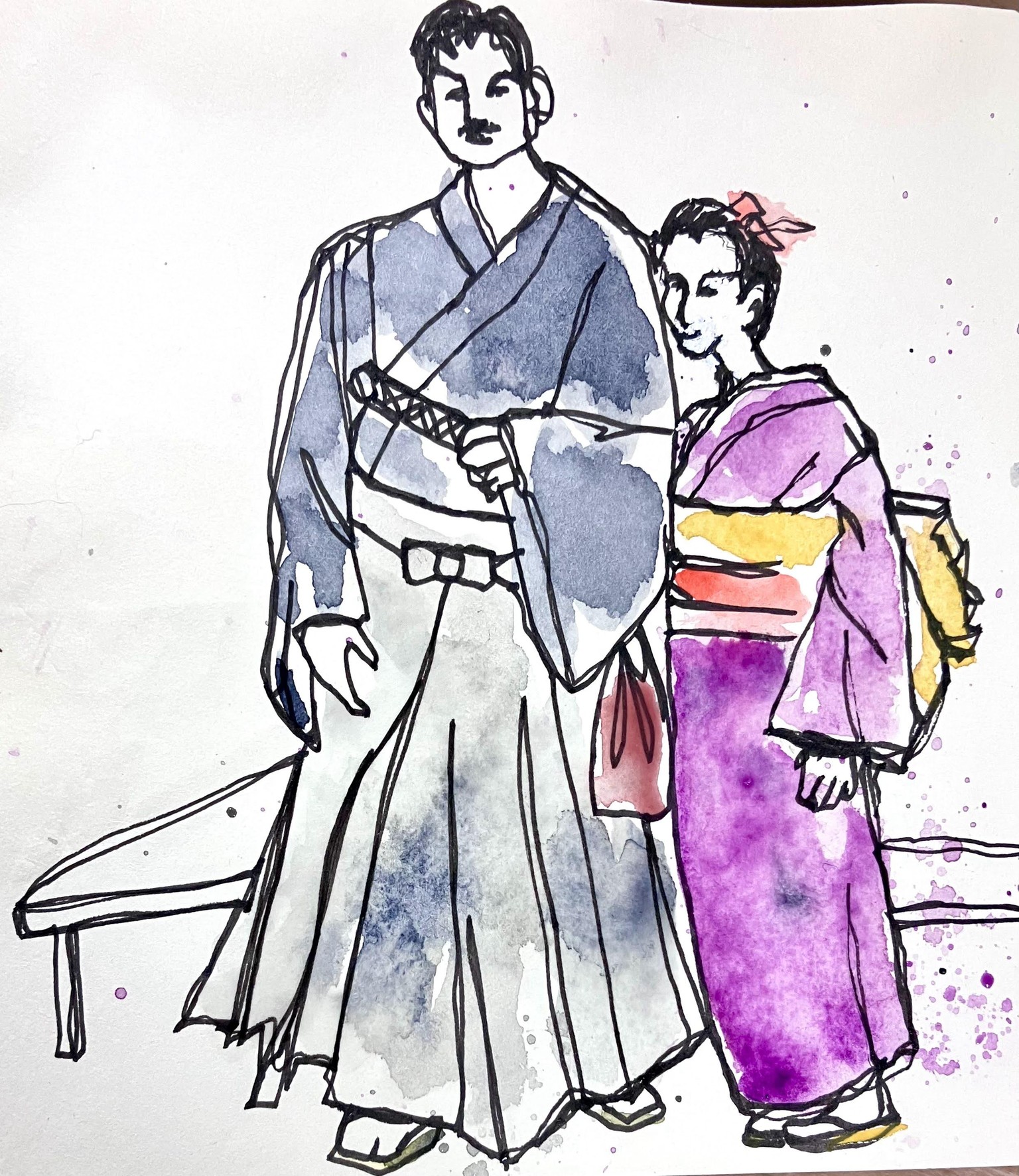 No Effort People Sketches - image 10 - student project