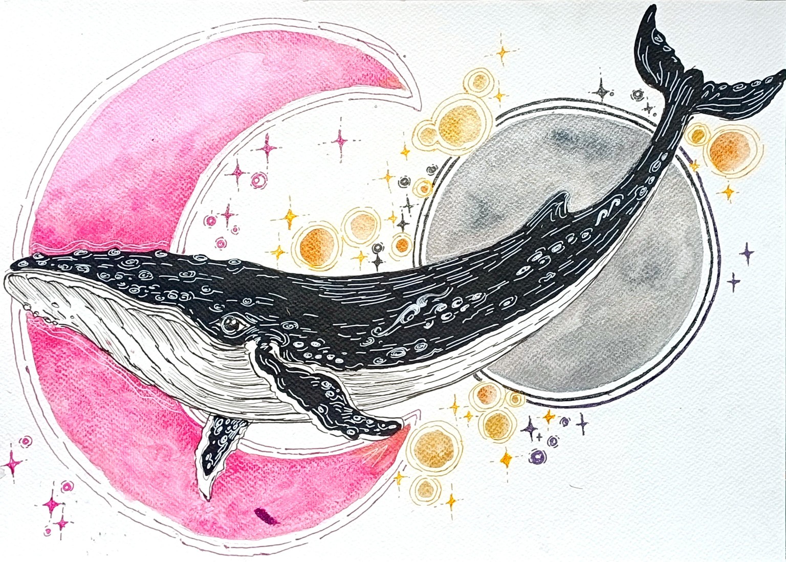 Celestial Whales - image 12 - student project