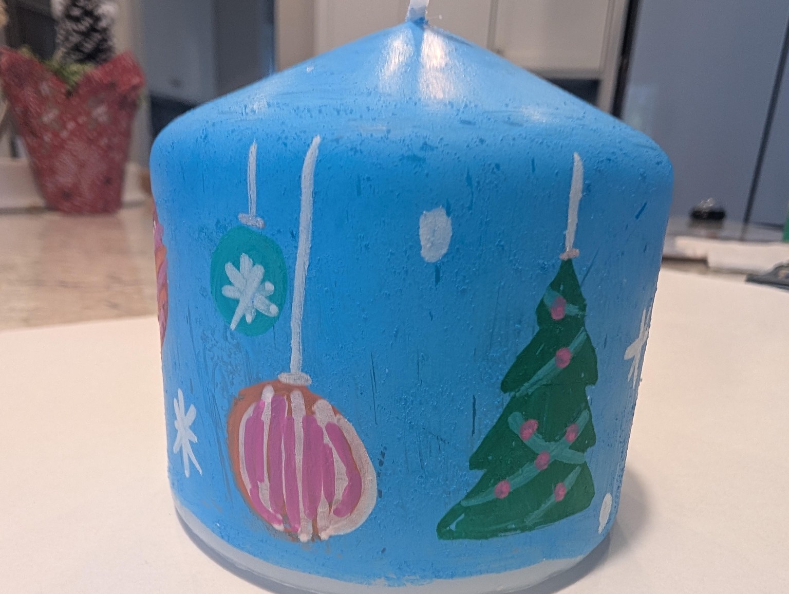 First go at a decorative candle - image 1 - student project
