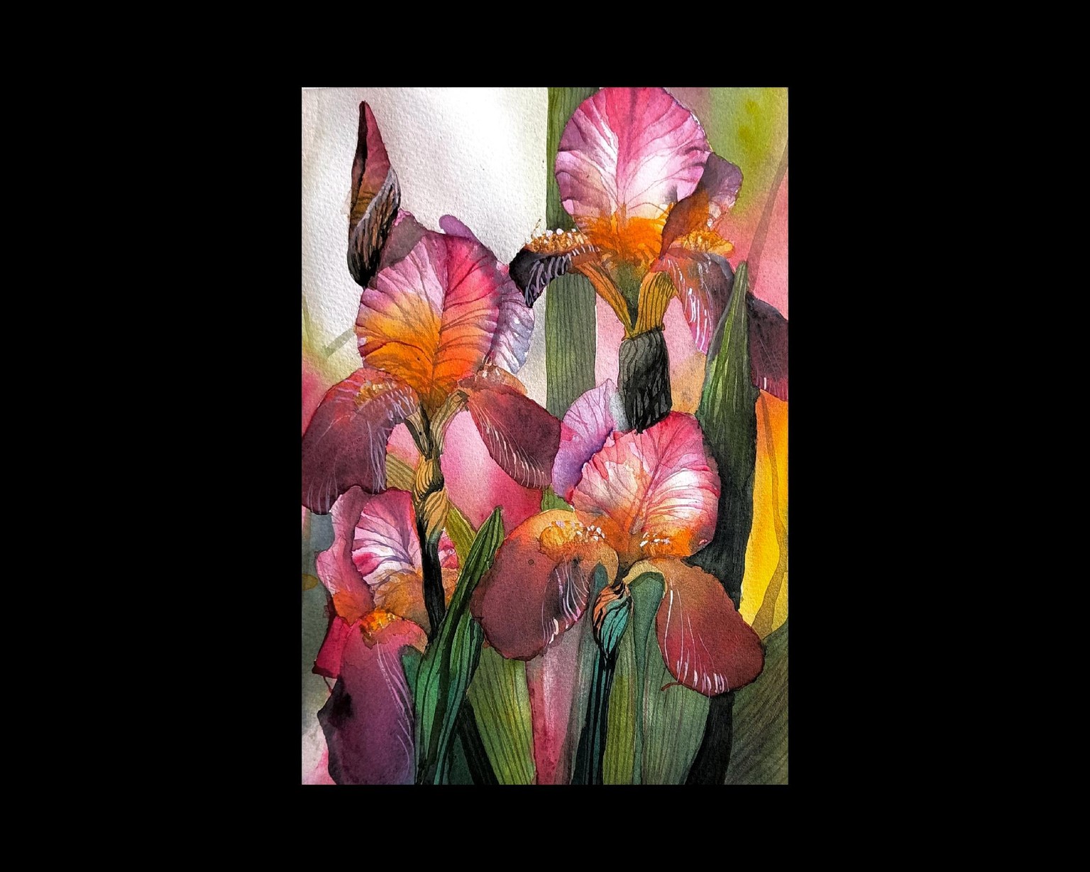 Aquarell - flowers - image 1 - student project