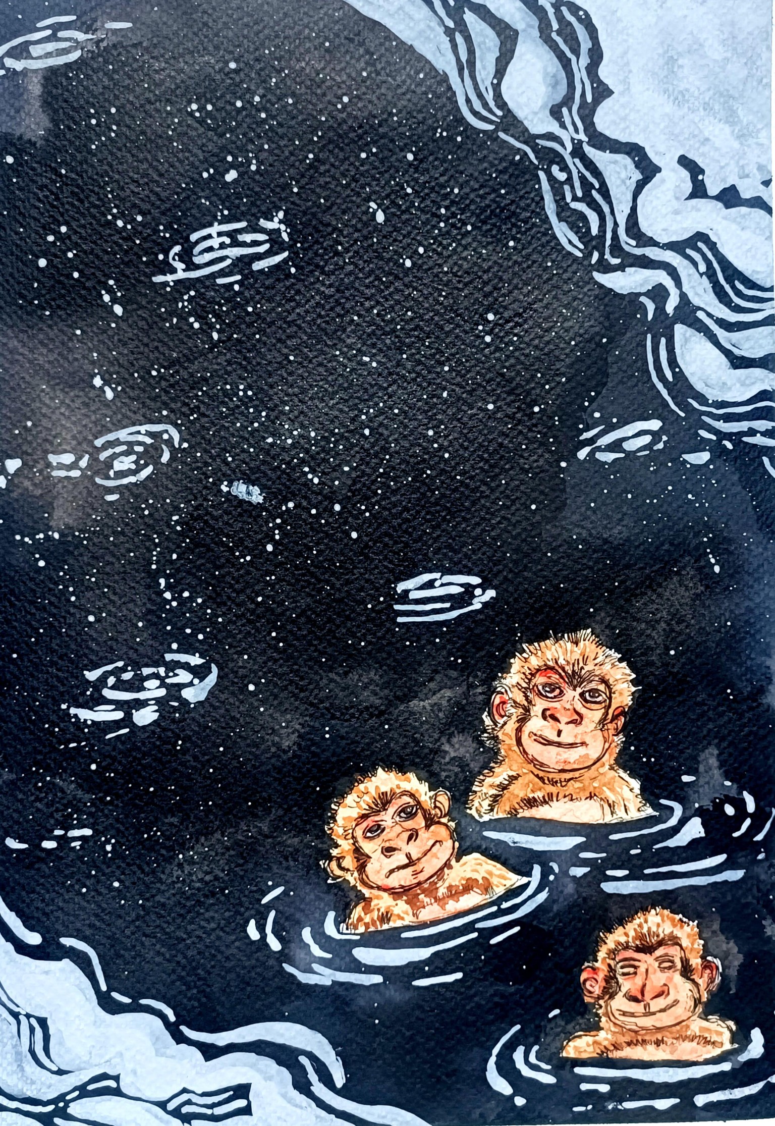 Chilling monkeys - image 5 - student project