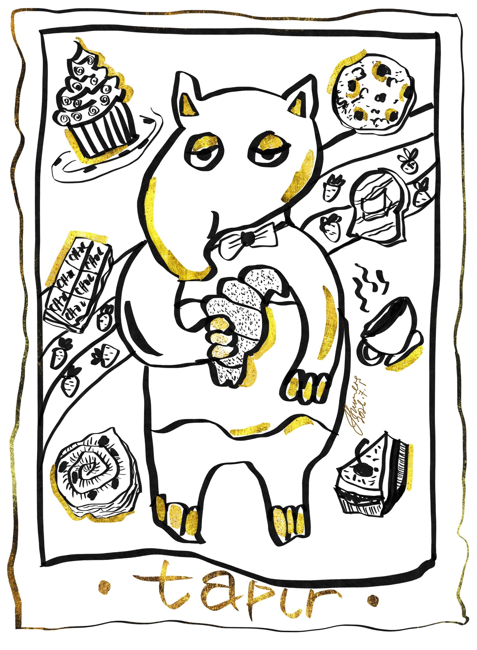 The Tapir that love pastries 🥐 - image 1 - student project