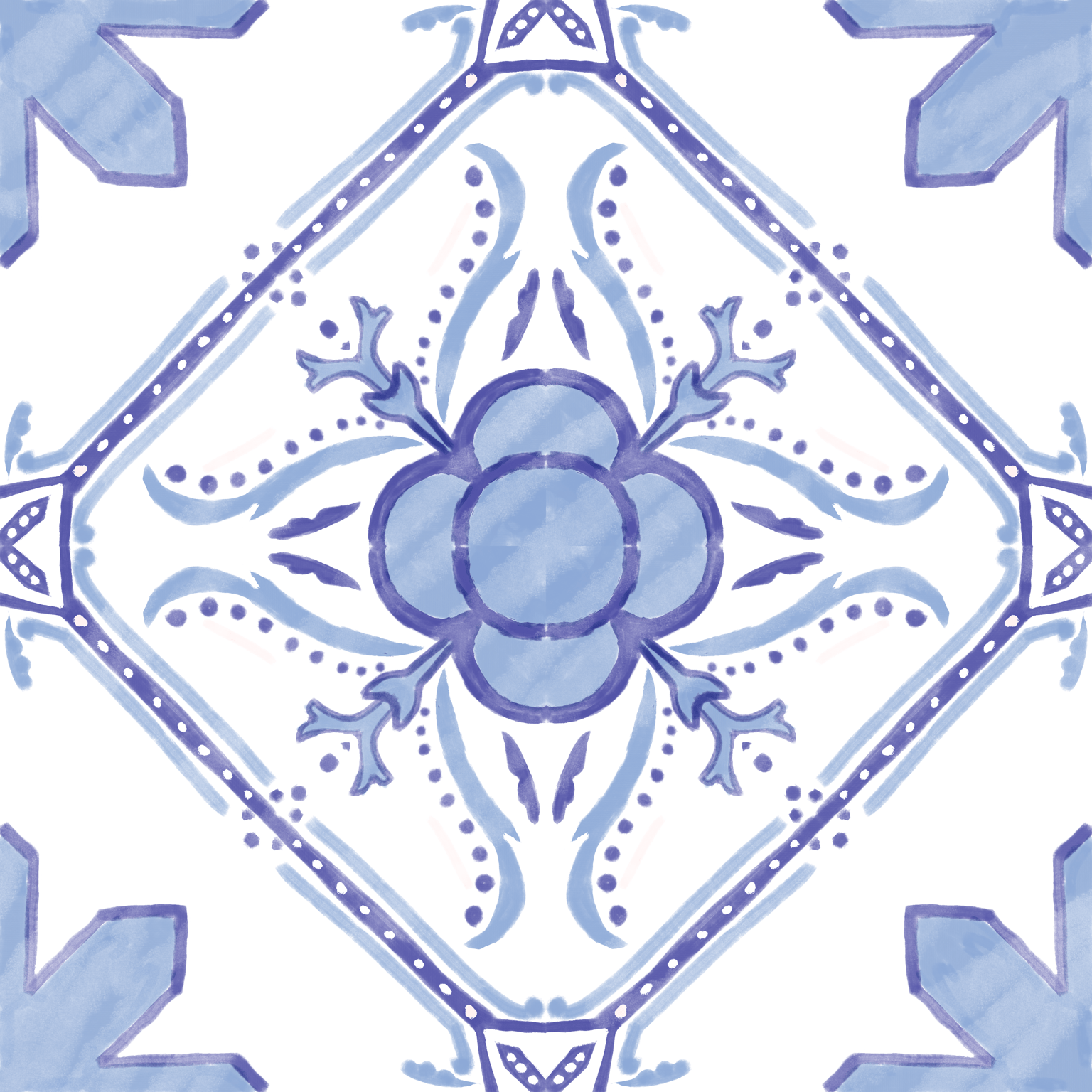 Mindful Azulejo drawing - image 5 - student project