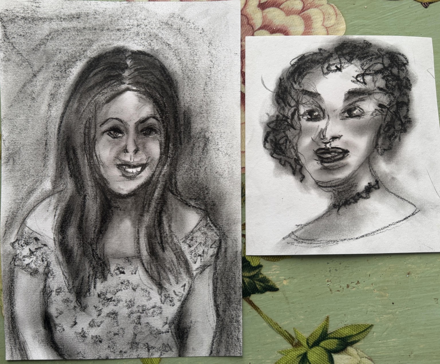 Charcoal drawings - image 3 - student project